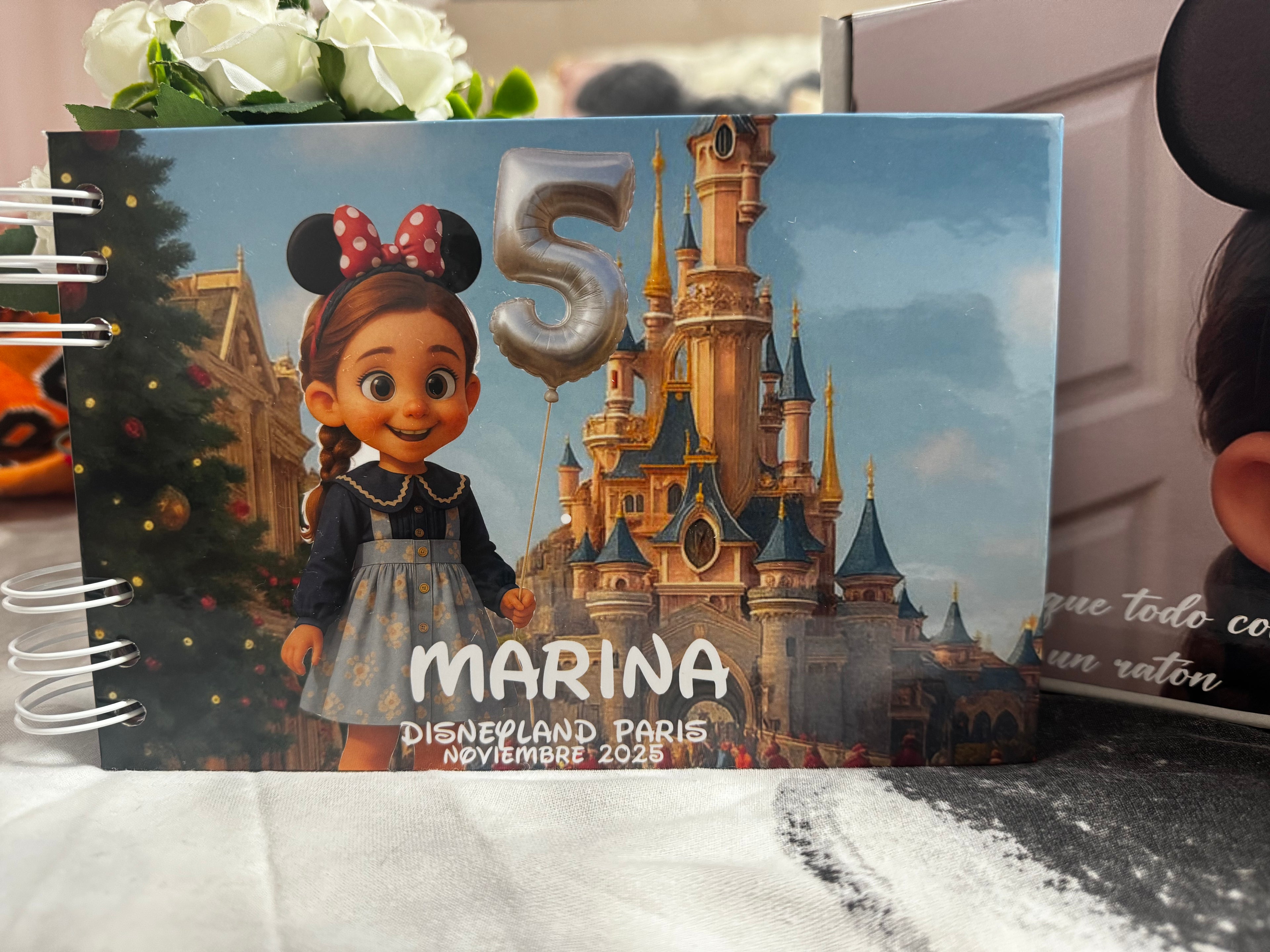 Navidad~Libro de Firmas Disney Personaje