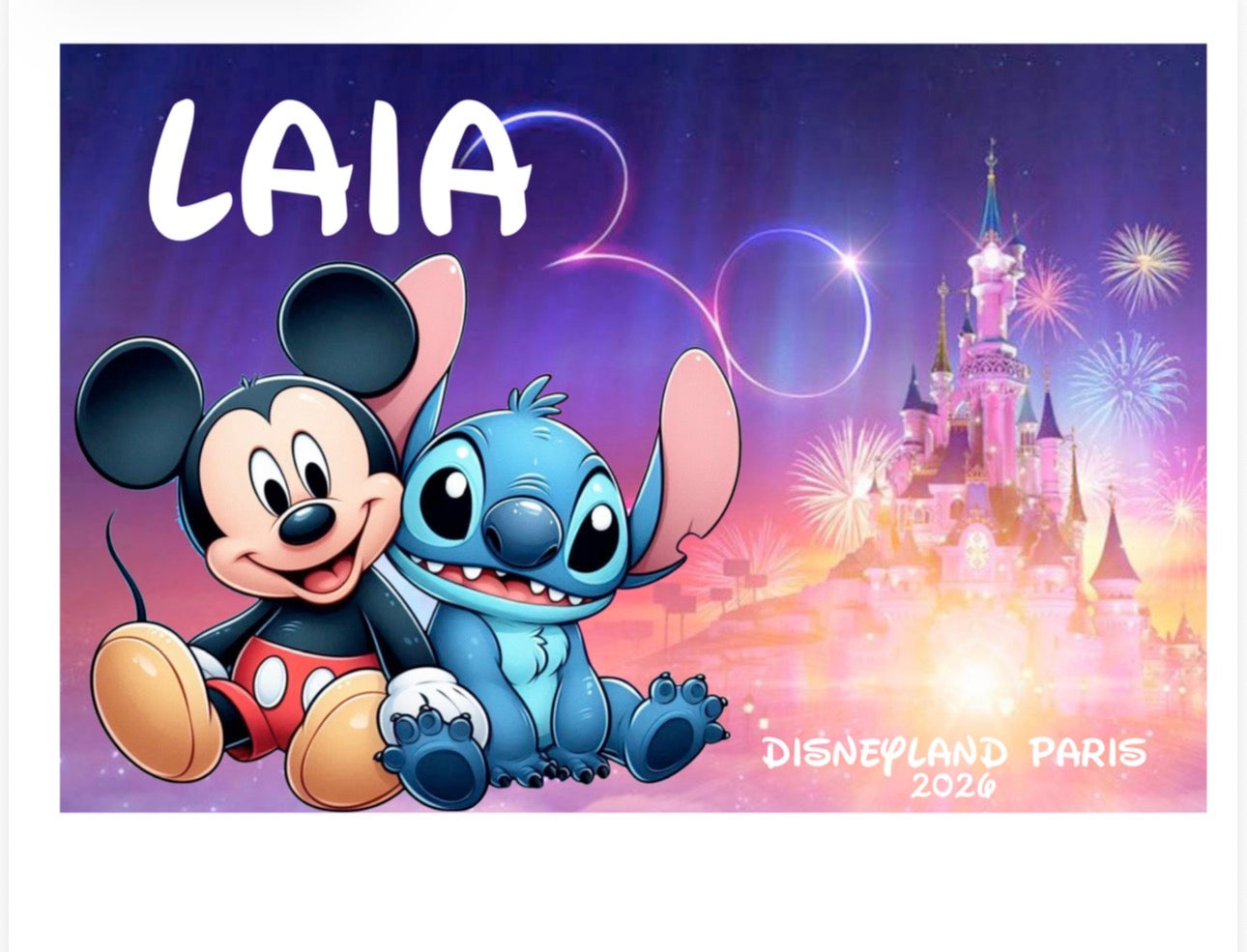 Libro de Firmas Disney Fondo Castillos