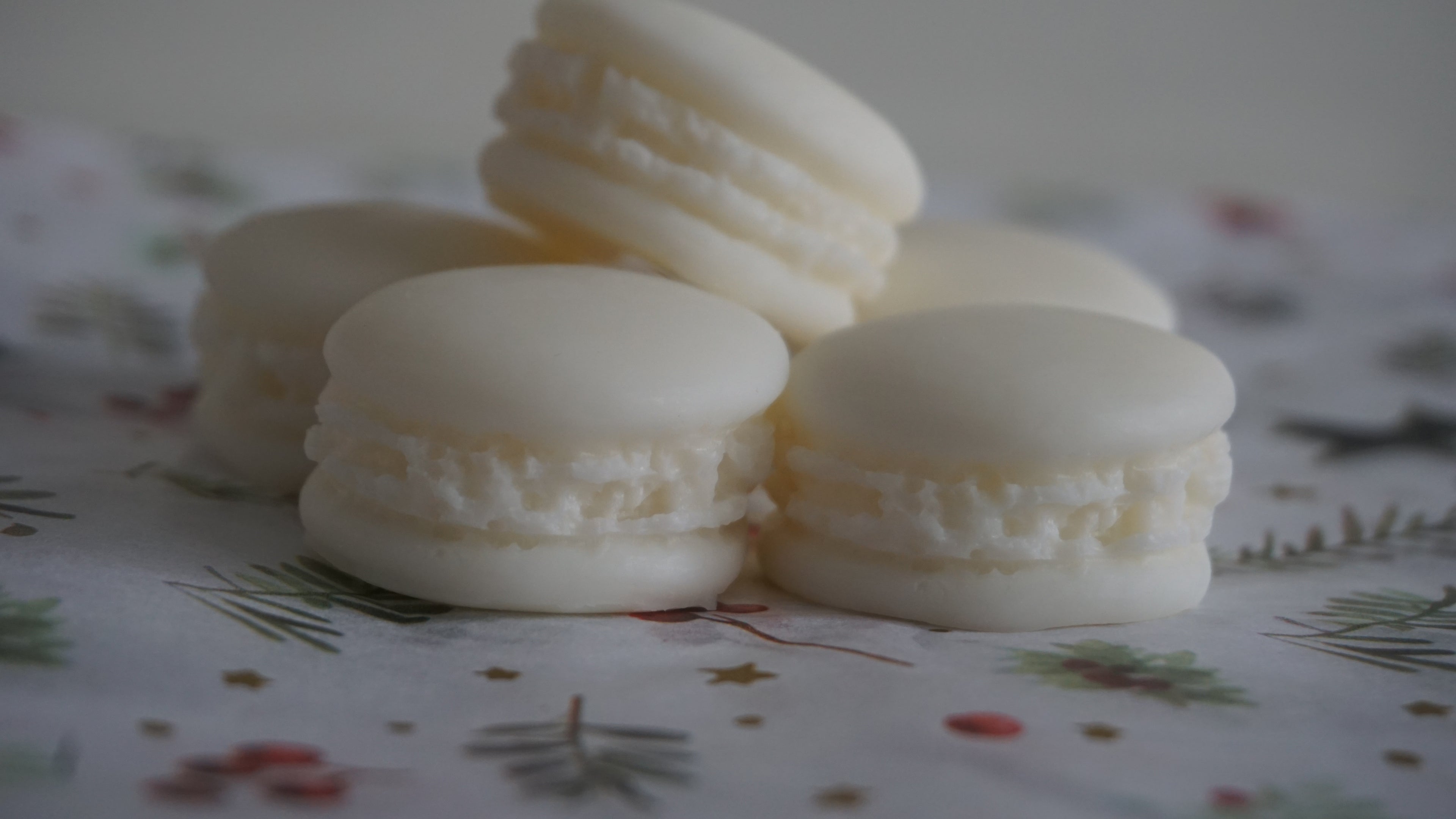 Macarons Wax melts ~ Nieve Mágica