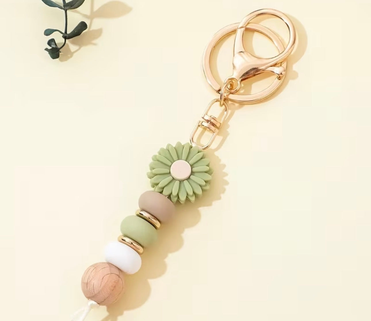 Llavero Margarita Verde