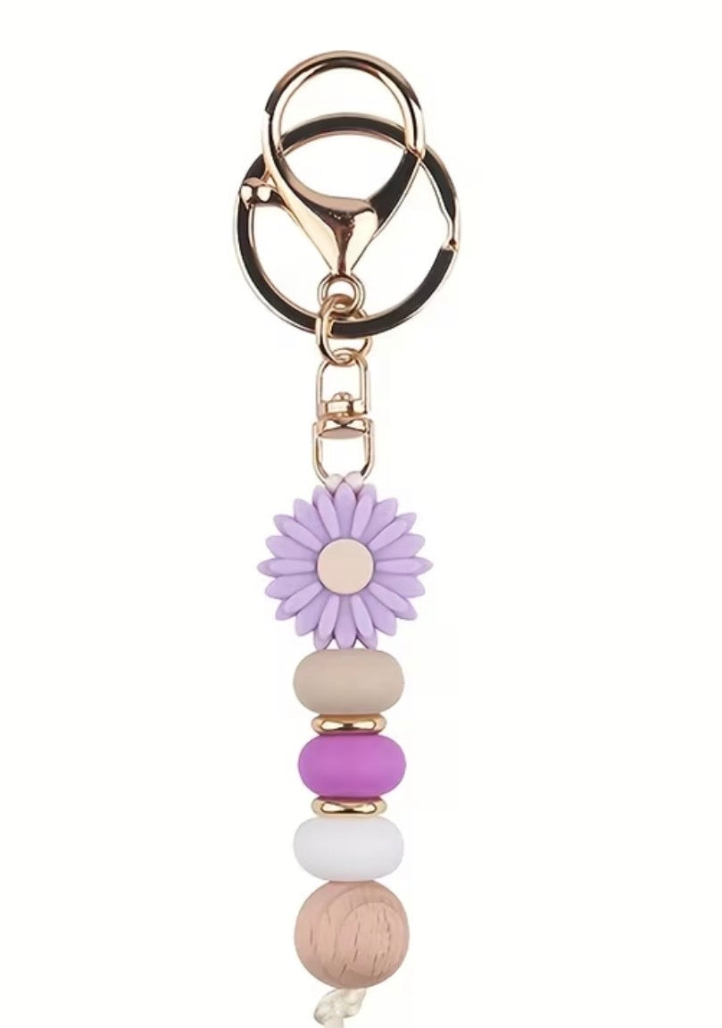 Llavero Margarita Morado