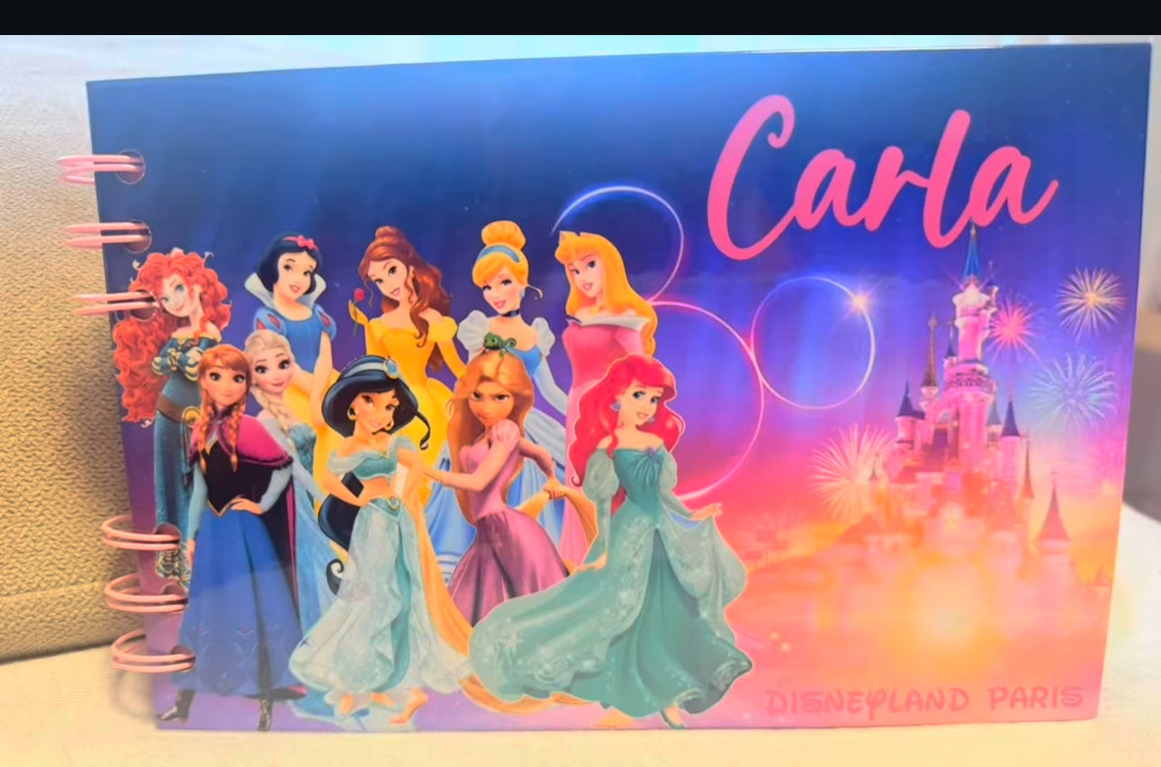 Libro de Firmas Disney Fondo Castillo Aniversario