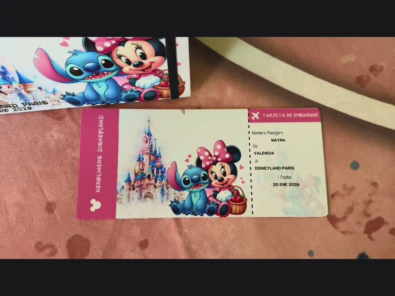 Libro de Firmas y Fotos Disney Fondo Castillo Blanco